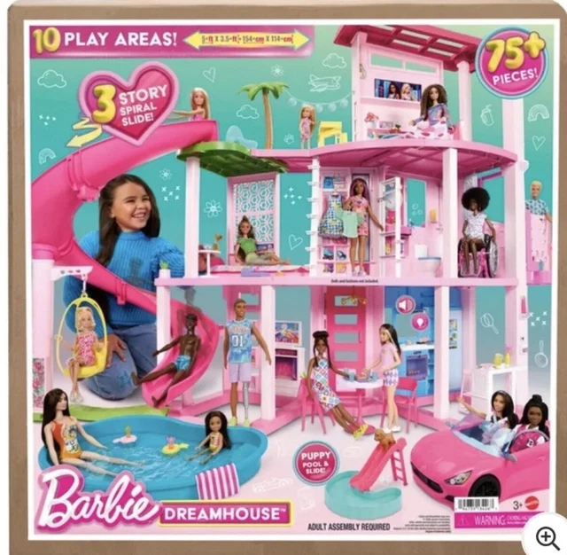 argos barbie house with pool